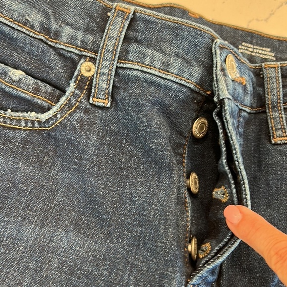 Old Navy Extra High-Rise Sky-Hi Straight w/ Secret Slim Pockets sz.6 - Picture 5 of 7